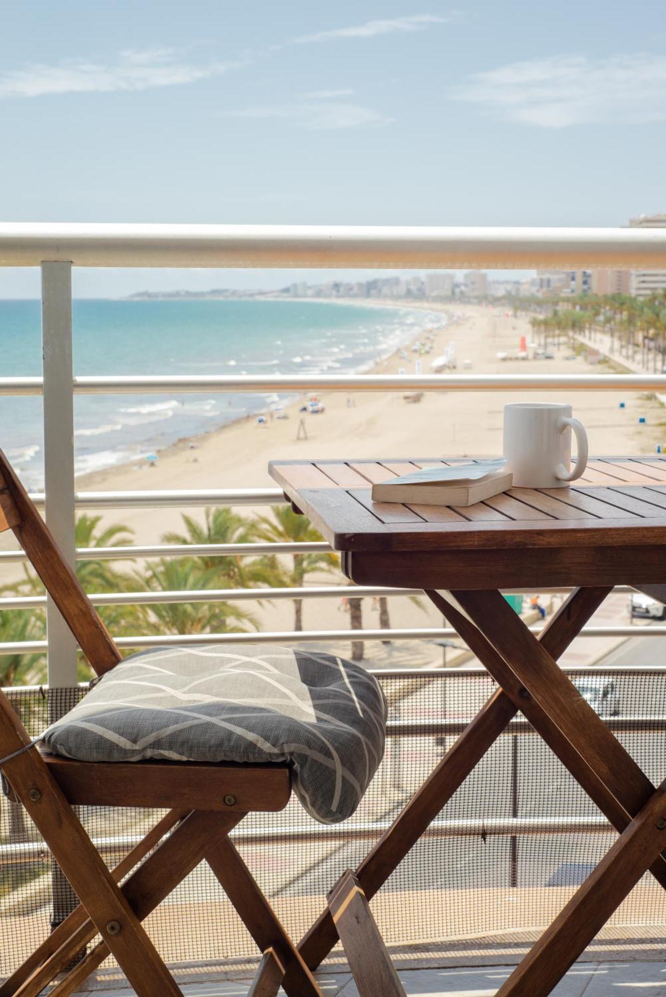 דירות אל קאמפיו Atico Frente Al Mar 2 Terrazas Barbacoa Y Parking Sujeto A Disponibilidad מראה חיצוני תמונה