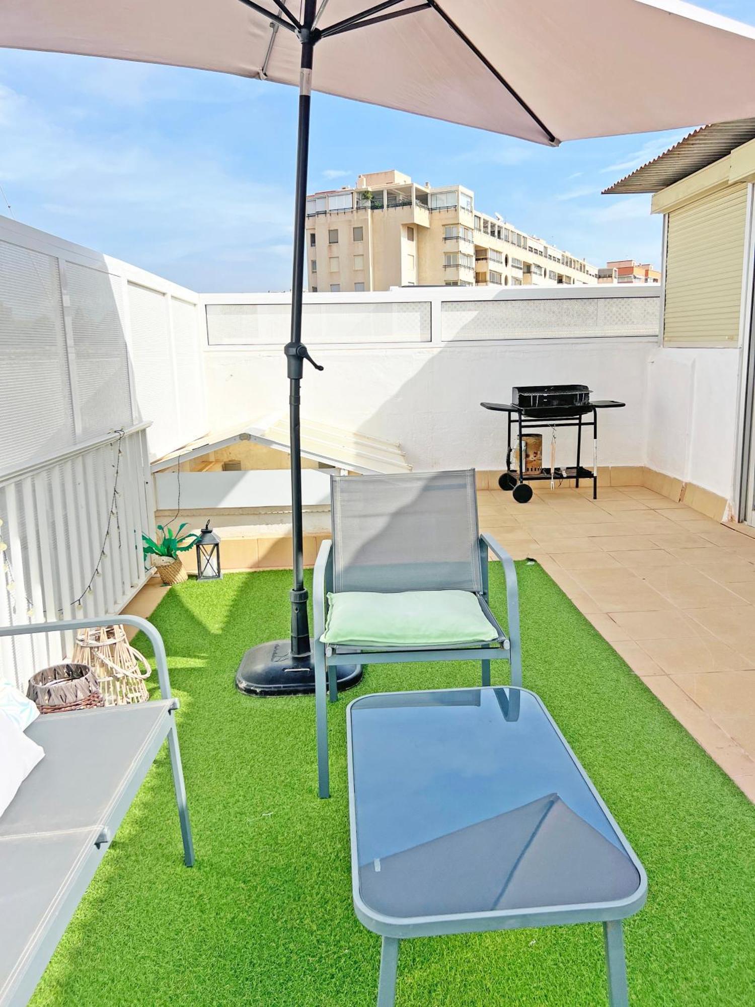 דירות אל קאמפיו Atico Frente Al Mar 2 Terrazas Barbacoa Y Parking Sujeto A Disponibilidad מראה חיצוני תמונה