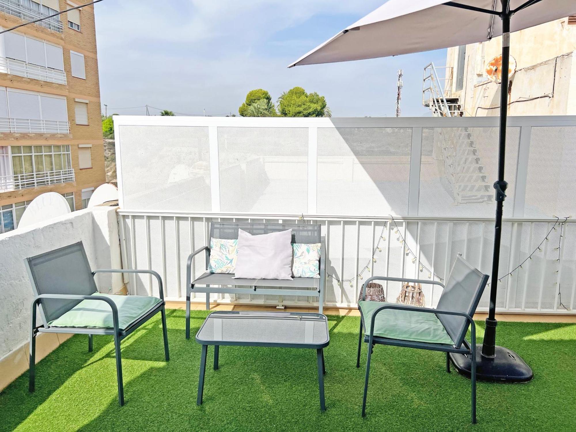 דירות אל קאמפיו Atico Frente Al Mar 2 Terrazas Barbacoa Y Parking Sujeto A Disponibilidad מראה חיצוני תמונה